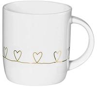 ASA Linia 18071414 Tasse à anse Motif cœurs 0,35 l