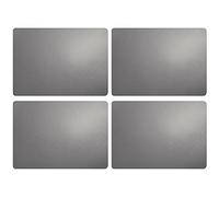 ASA Lot de 4 sets de table Ciment 46 x 33 cm Aspect cuir