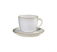 ASA Saisons 27130107 Tasse à cappuccino avec soucoupe en grès Nude 0,23 l 9 x 9 x 7,5 cm
