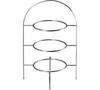 ASA Selection à table Etagere Gestell 3-stufig für Teller Ø 21 cm, ohne Teller, Edelstahl, H 36.5 cm, 99201950
