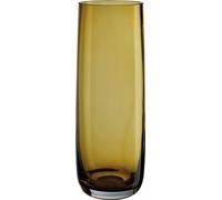 ASA Selection ajana Vase / Windlicht amber, Blumenvase, Dekovase, Glas, Gelb, H 29 cm, 88014009