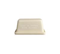 ASA SELECTION Beurrier 16x11x7,5 cm LIFE IS BETTER WITH BUTTER Beige beige