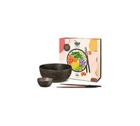 ASA SELECTION Bol à céréales 3 pièces POKE BOWL Mangosteen Brown marron