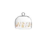 ASA SELECTION Cloche en verre de Noël XMAS 20x17cm Cookies