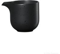 ASA Selection coppa kuro Gießer, Milchkännchen, Soßenkännchen, Soßen Kanne, Porzellan, Schwarz Matt, 200 ml, 19401190
