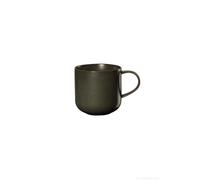 ASA Selection coppa nori Henkelbecher, Kaffeetasse, Becher, Kaffee Tasse, Tee, Porzellan, Grün, 400 ml, 19100192
