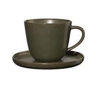 ASA Selection coppa nori Tasse à café avec soucoupe Tasse à café Vert 250 ml