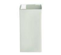 ASA Selection Cube Blue Vase, Blumenvase, Blumentopf, Tischvase, Keramikvase, Keramik, Mint, 18 cm, 46011108