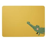 Asa - Set de table Crocodile - Jaune - Jaune