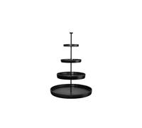 ASA Selection Grande Étagère 4 niveaux Support de service Tour de service Black Iron 61cm