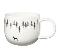 ASA Selection Joy Tasse à anse Snow Tracks L 100 mm l 100 mm H 85 mm