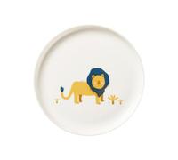ASA Selection Kids Assiette Léo Lion Assiette plate Enfants Fine Bone China Ø 21 cm