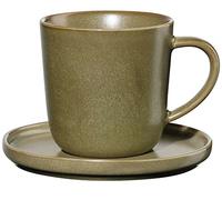 ASA Selection Miso Cup Espressotasse mit Unterer Espresso Tasse Porzellan 80ml