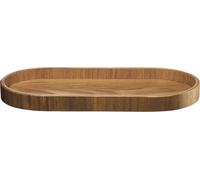 ASA Wood 53696970 Plateau Ovale en Osier Naturel 35,5 x 16,5 x 2,5 cm