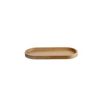 ASA SELECTION Plateau en bois ovale 35,5x16,5cm Chêne Marron marron clair
