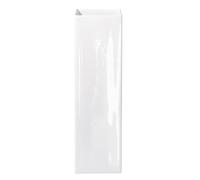 ASA Selection Quadro Vase, Blumenvase, Blumen Dekoration, Keramikvase, Keramik, Weiß, 25 cm, 4615005