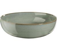 ASA Selection saisons eucalyptus Salatschale, Salatteller, Salat Schale, Schüssel, Steinzeug, Grün, Ø 29.5 cm, 27273175