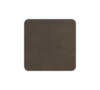 ASA Selection Soft Leather Dessous de Verre Earth Set de 4 Dessous de Verre PU Marron