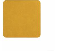 ASA Selection Soft Leather Untersetzer Amber, 4er Set, Glasuntersetzer, Flaschenuntersetzer, PU, Gelb, 78573076
