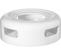 ASA Selection sonoko Stövchen, Teewärmer, Warmhalteplatte, Porzellanstövchen, Porzellan, Weiß, 21440017