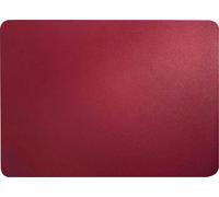 - Set de table aspect cuir - Rouge -