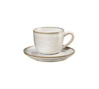 ASA SELECTION Tasse à expresso avec soucoupe 0,09l Saisons Sand beige