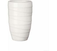 ASA Selection thermo Thermobecher Twisted, Kaffeebecher, Kaffee Becher, Tasse, Porzellan, Weiß, 350 ml, 33705024
