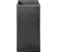 ASA Selection Vase Black Iron, Dekovase, Steingut, Schwarz matt, 21 cm, 4606174