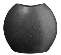 ASA Selection Vase Moon Vase de table Vase de décoration Vase de fleurs Faïence Black Iron H 32cm