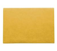 ASA Selection Vegan Leather Set de Table Corn Tapis de Table PU Aspect Cuir Jaune