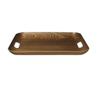 ASA Selection wood Plateau en bois Rectangulaire Plateau de service Plateau en bois 36 x 45 cm