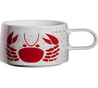 ASA Star Signs Tasse à anse en porcelaine Motif signe du zodiaque Cancer Ø 9,5 x H8,6 cm 0,35 l