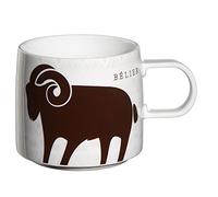 ASA Star Signs Tasse en Porcelaine Motif Signe du Zodiaque Widder Ø 9,5 x H8,6 cm 0,35 l