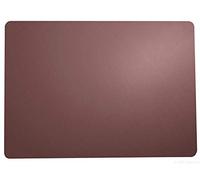 ASA Table en Cuir Prune 46 x 33 cm