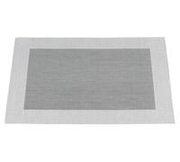 ASA Tischset PVC 46x33cm silver/black