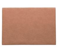 ASA Vegan Leather Set de Table, Polyuréthane, Corail, 46 x 33 cm