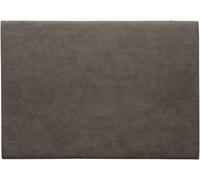 Asa - Set de table cuir vegan - Gris foncé - Gris foncé
