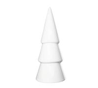 ASA Xmas Sapin de Noël en faïence Blanc 6 x 13,8 cm