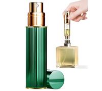 ASADAYS Atomiseur de parfum rechargeable - Flacon pulvérisateur portable de voyage de 10 ml, anti-fuite, mini taille, atomiseur de parfum, distributeur de Cologne pour homme et femme (PA, Sherwood