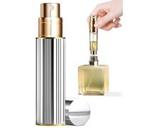 ASADAYS Atomiseur de parfum rechargeable - Flacon pulvérisateur portable de voyage de 10 ml, anti-fuite, mini taille, atomiseur de parfum, distributeur de Cologne pour homme et femme (PA, Windsor