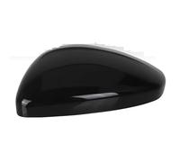 ASADF Coques Rétroviseurs Voiture Couvercle De Rétroviseur Latéral De Porte pour Peugeot 208 2008, 2012-2019 pour Citroen C3 (2016-2020) Caches Rétroviseur(Glossy Black L)