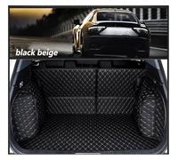 ASADF Tapis Protection Coffre Tapis Coffre Voiture personnalisé pour Toyota Tous Les modèles pour Crown pour Prado pour Land pour Cruiser pour Yaris pour Levin pour Verso Doublure Coffre(Beige Noir)