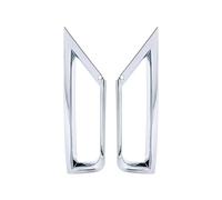 ASADF Voiture L'intérieur Lot 2 Garnitures phares antibrouillard Avant pour VW pour T-ROC pour TROC 2017-2023 ABS Chrome Garniture Couvercle Phare Accessoires Voiture Bandes Décoration