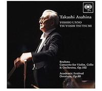 ASAHINA - BRAHMS DOUBLE CONCERTO ACADESTIVAL OVERTURE LIMITED - C - F600z
