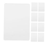 ASAKKURA 100 Feuilles De Film Protecteur Photo Pochettes De Plastification Plastifiées Papier De Plastification Transparent Plastique