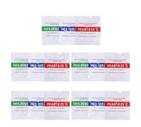 ASAKKURA 15 Sachets de Poudre Tampon Ph pour Solution D'étalonnage, Kit Professionnel pour Ph-mètres, Usage Laboratoire, Test Eau Potable et Aquarium