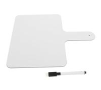 ASAKKURA 1ensemble Tableau Blanc Effaçable Portable Double Face Main Levée Tableau de Vote et Score avec Stylo Ardoise Blanche Pratique pour École et Compétition