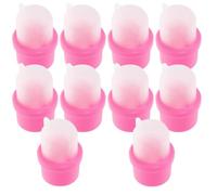 ASAKKURA 20pcs Couverture pour L'ablation des Ongles en Résine, Confortable à Porter et Pratique, pour Usage Personnel et Salon Professionnel