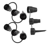 ASAKKURA 3 Ensembles D'embouts de Pompe en Plastique pour Matelas Pneumatique Buses de Rechange Triple Gonflage Faciles à Transporter pour Usage Intérieur et Extérieur