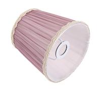 ASAKKURA Abat-jour en Tissu E14 Violet Clair, Compatible Lustres et Lampes Murales, Accessoire Décoratif pour Salon et Salle à Manger, Couvre-lampe Anti-éblouissement, Style Simple,